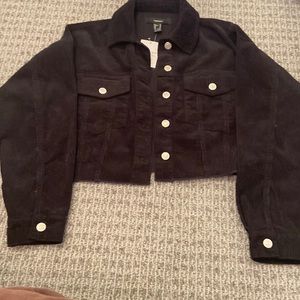 Forever 21 Black Corduroy Jacket